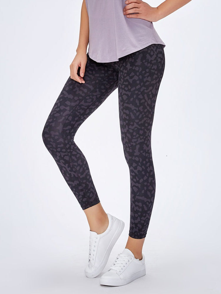 Black leopard metallic leggings – Jenny Pearl's Boutique