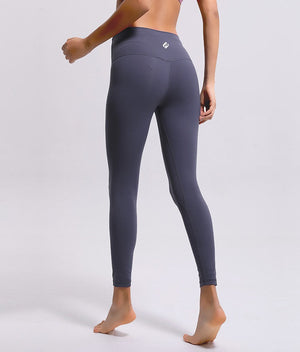 
                
                    Load image into Gallery viewer, FashionForward21 - Seamless Max Support Leggings - Light Purple Grey
                
            